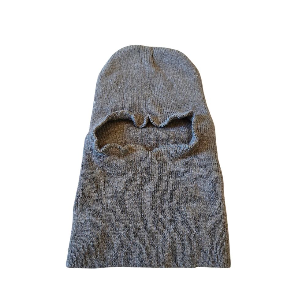 Plain gray balaclava, one size